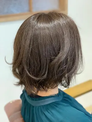 ミディアム カラー 髪質改善カラーリスト /根本雄貴のヘアスタイル