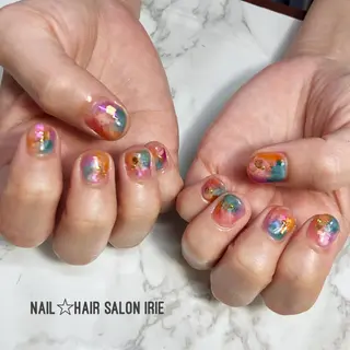 ネイル Hair salon Irie所属・與儀 知佳のネイルデザイン