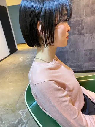 ショート 広島/ボブ/レイヤー 🌿‬wakabaのヘアスタイル