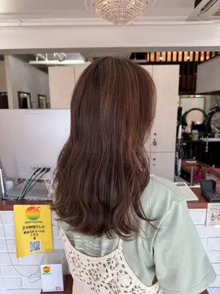 セミロング トトサ　カミング所属・モデル募集 ✨のヘアスタイル