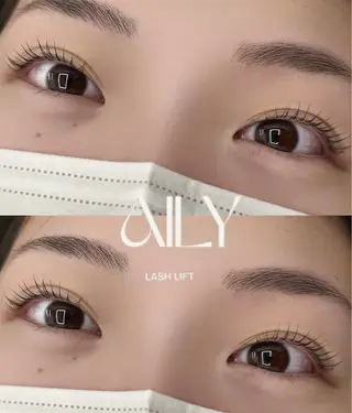 マツエク・マツパ AILY 今福鶴見所属・AILY yuinaのマツエク・マツパデザイン