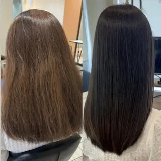 セミロング 似合わせボブカット/ 髪質改善/細川実知香のヘアスタイル