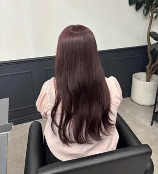 ロング カラー 長谷川 さくらのヘアスタイル
