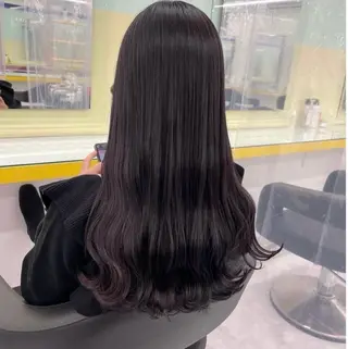 ロング miku/ラベンダー 透明感カラー🪻❤︎のヘアスタイル