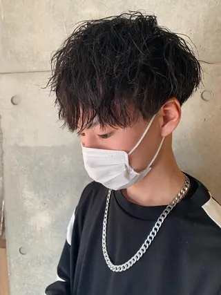 メンズ Produce with SALON VILLAGE所属・メッシュパーマ職人/ 窪田 優也/ツイスパのヘアスタイル
