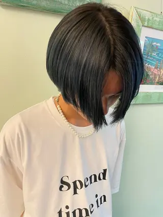 ショート カラー メンズ 馬越 優のマツエク・マツパデザイン