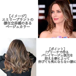 ミディアム カラー ヘアアレンジ 【代表】高山 一真のヘアスタイル
