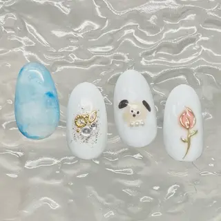 ネイル Bianca市ヶ谷店 Aiuraのネイルデザイン