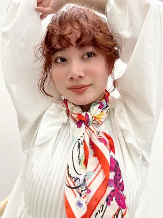 ミディアム 似合わせカット🫧 /パーマRINAのヘアスタイル