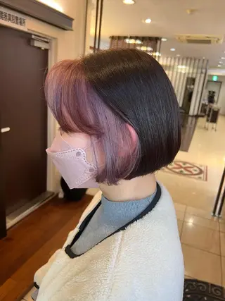 ショート カラー ナナナパレナ所属・NARUSE✂︎ カラースペシャリストのヘアスタイル