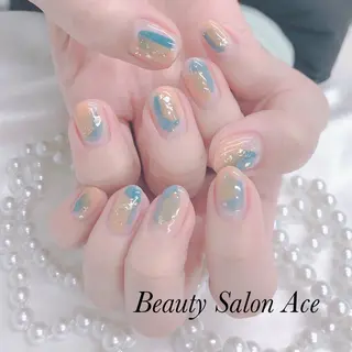ネイル Beauty Salon Ace（ネイルサロン　エース）所属・池袋フィルイン Ace♡長さだしのネイルデザイン
