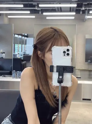 ロング カラー 名古屋栄♡PELE/ ブリーチ/ハイトーンのヘアスタイル