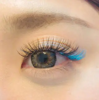 ミディアム カラー パーマ メンズ キッズ ネイル マツエク・マツパ 地域 No. 1店 nail&eyelash Liliana所属・ベテランのお店です 🍓.Lilianaのマツエク・マツパデザイン