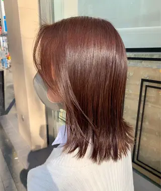 ミディアム カラー ハイトーンレイヤー 吉祥寺/nana🎀のヘアスタイル