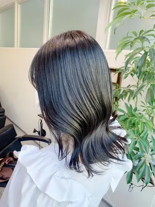 セミロング カラー メンズ 酸熱トリートメント/ 髪質改善🌟玉井香奈のヘアスタイル