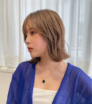 ミディアム カラー 橋口 鷹臣のヘアスタイル