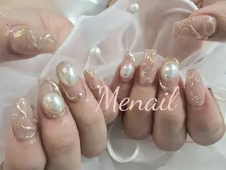ネイル 🤍POP可愛い🧸 Menailのネイルデザイン