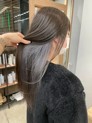 ロング ior北千住【イオール】所属・YU(ハイトーン/ ブリーチカラー)のヘアスタイル