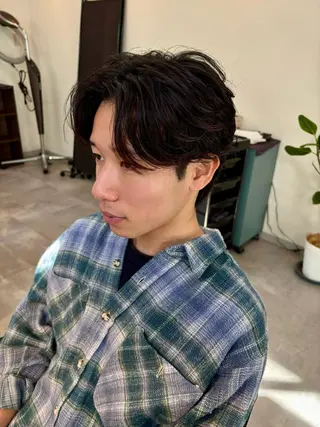 パーマ メンズ 男の理想を叶える🔥 メンズパーマ特化｜関のヘアスタイル