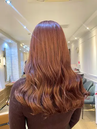 ロング カラー 🌈デザインカラー MISAKI🐰のヘアスタイル