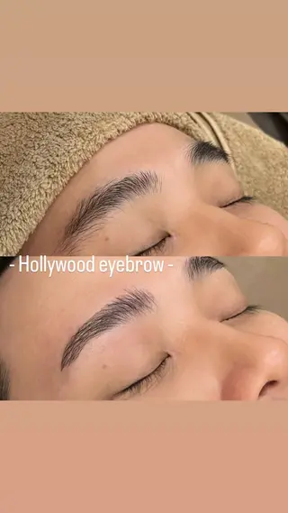 メンズ アイブロウ 似合わせカット暖色 カラーhiyonaのヘアスタイル