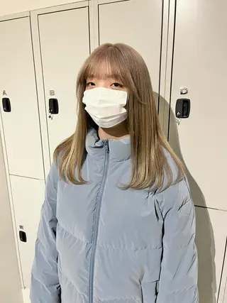 セミロング カラー ショート/パーマ/ カラー/FUKOのヘアスタイル