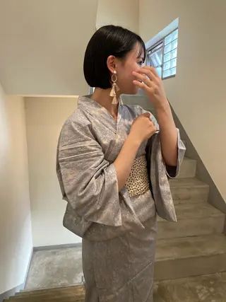 ショート sliver renのヘアスタイル