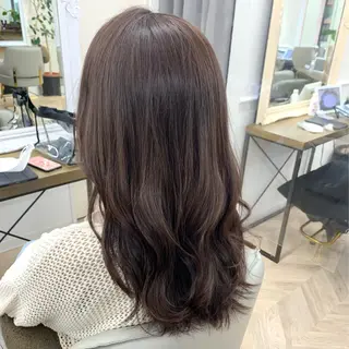 ロング カラー ✨️美髪矯正×似合わ せ艶カラー✨藤田透のヘアスタイル