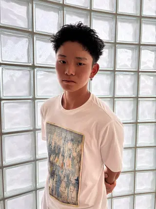 メンズ 松村明門/メンズ カット/メンズパーマのヘアスタイル