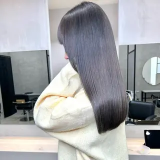 セミロング mood tatemachiのヘアスタイル