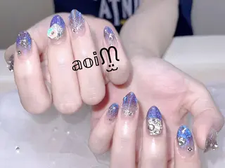 ネイル 葵うさぎ所属・葵うさぎ AIのネイルデザイン