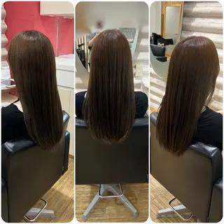 ロング カラー カラーダメージが艶々 『ケア特化店』KONのヘアスタイル