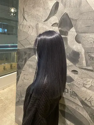 ロング カラー NATSUMI 🐻❄️🤍のヘアスタイル