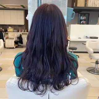 ロング カラー 牧 ゆりか𓋈のヘアスタイル