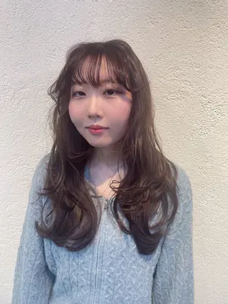 ロング ユナ /モデル様募集中のヘアスタイル