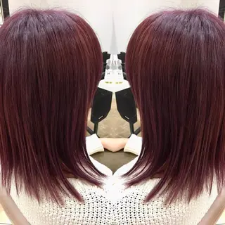 ミディアム 髪質改善 阪口 雄佑のヘアスタイル