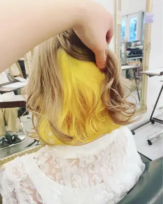 セミロング 🍀Moda by Grande🍀のヘアスタイル