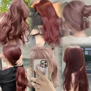 ロング 渋谷🥇透明感カラー 特化美容師のヘアスタイル