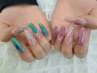 ネイル 河野ちえ (雑誌掲載サロン)のネイルデザイン