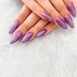 ネイル ゴテゴテ💙ワンホン リオナのネイルデザイン