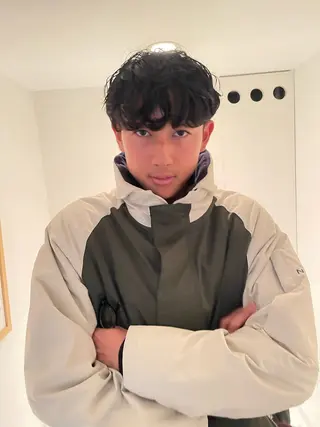 パーマ メンズ ボブ/レイヤー /河内温太のヘアスタイル