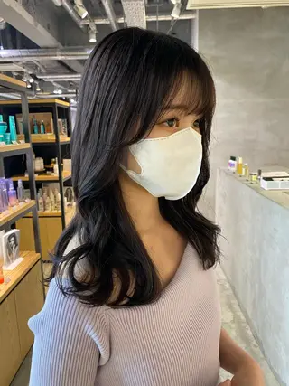 セミロング 浦和美容室 スタイリスト🌼ゆきのヘアスタイル
