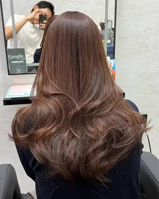ロング 遠藤 健登のヘアスタイル