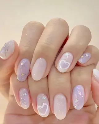 ネイル 波 なみのネイルデザイン