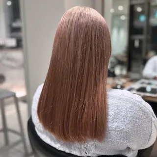 カラー ︎︎🌟韓国艶カラー ︎🌟璃奈 (リナ)のヘアスタイル