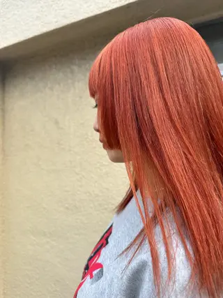 ロング カラー encount by mahalo所属・中川 舞のヘアスタイル