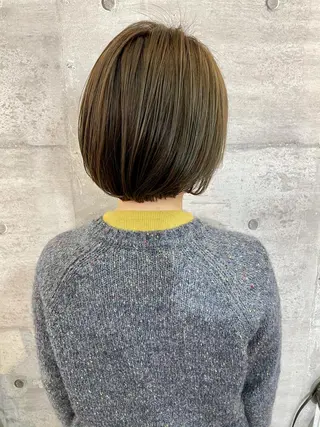 ショート カラー 江上拓郎/ショート /酸性ストレートのヘアスタイル