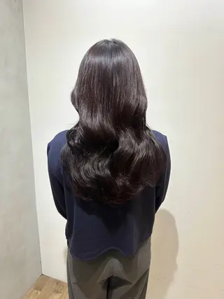 ロング カラー ヘアアレンジ himawari♡ 柔らかいカラーのヘアスタイル