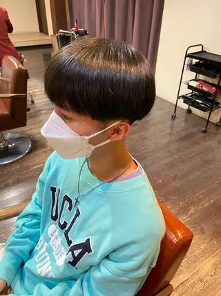 ショート メンズ AIRFLOW所属・韓国ヘア ユイカのヘアスタイル