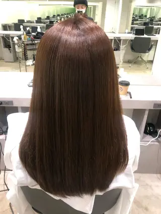 ミディアム カラー 高橋 かのんのヘアスタイル